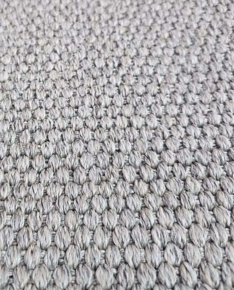 Tapete Sisal Sintetico - Modelo Cancun Cinza 