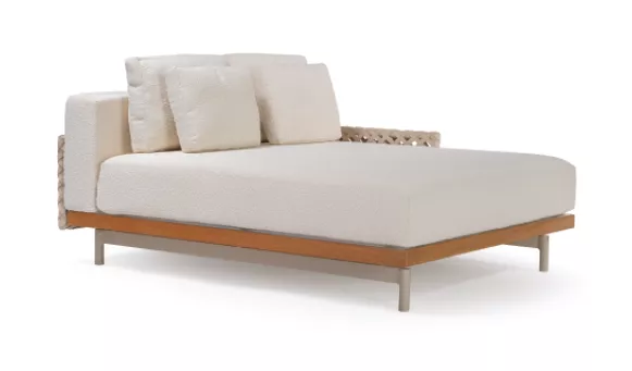Módulo Chaise Pilotis Lateral Direita/Esquerda