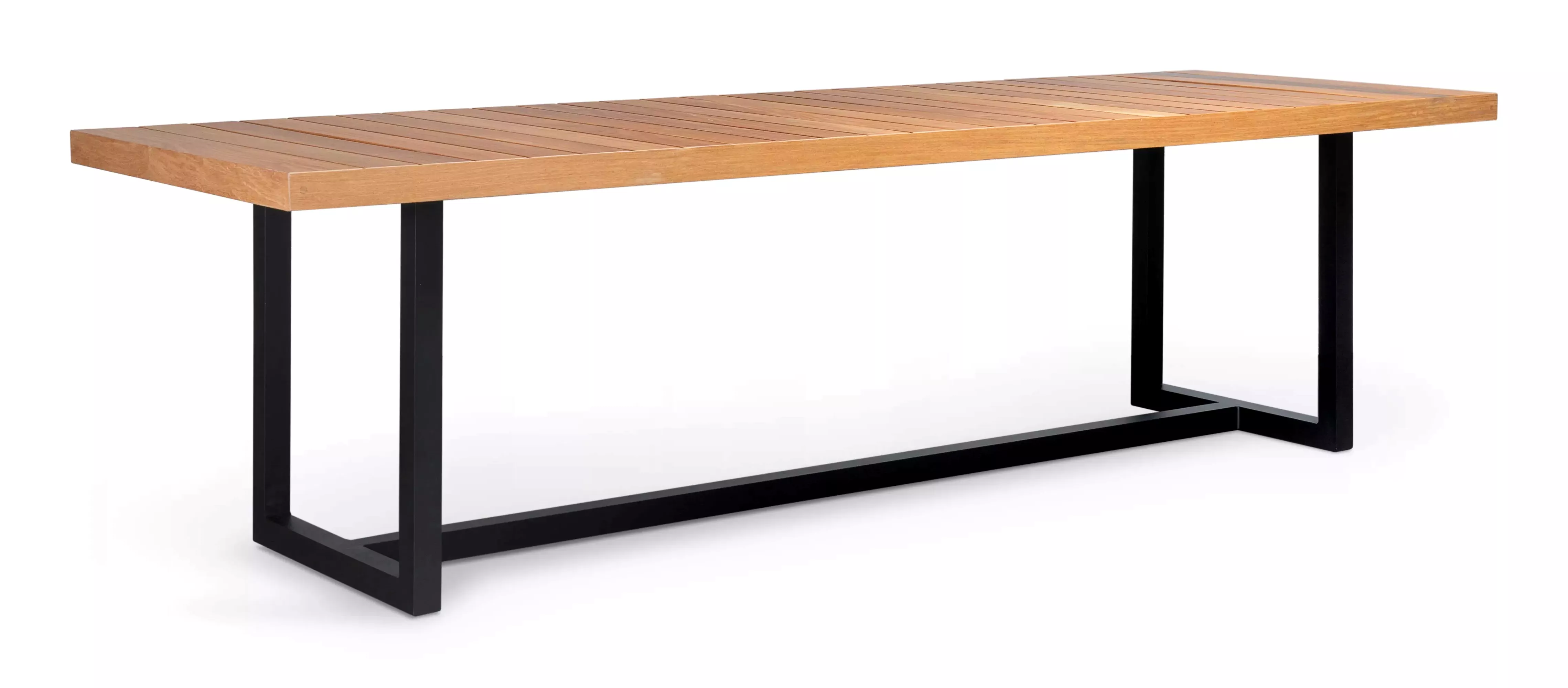Mesa de Jantar Palermo Retangular Tampo Em Madeira