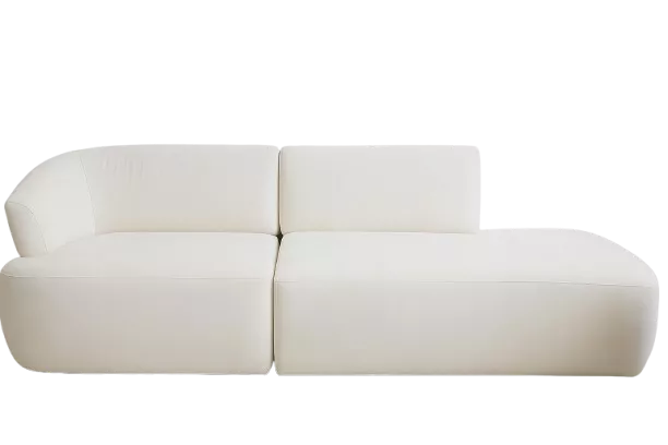 Sofa Roma - 1 LUG c BR + RECAMIER (2,63)