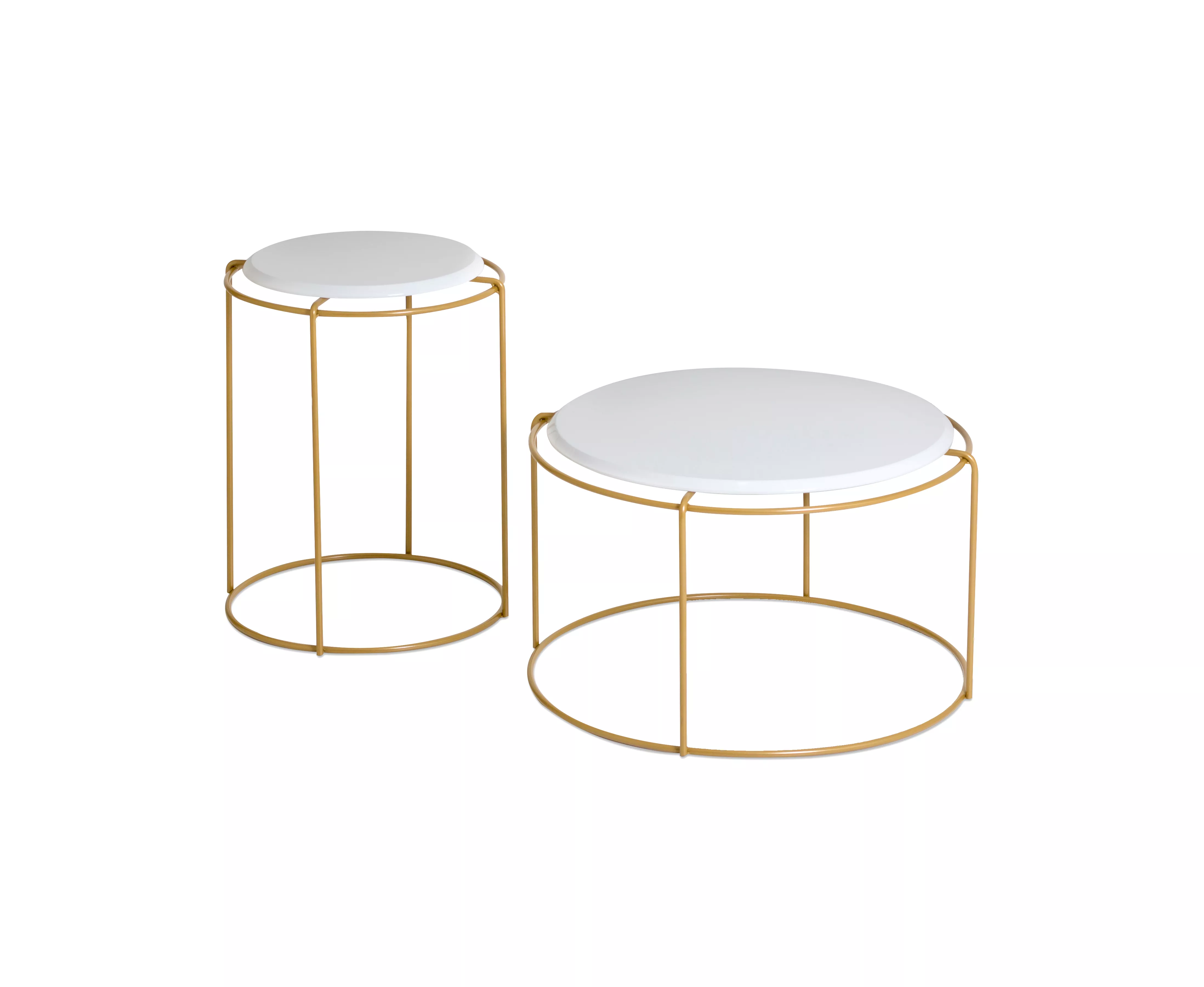 Conjunto Mesa de Centro e Lateral Turim