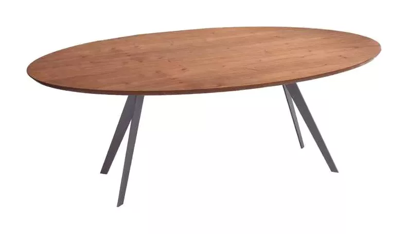 Mesa de Jantar Steel Oval